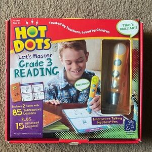 Interactive Reading Pen by HOT DOTS & Multiplication Flash Cards